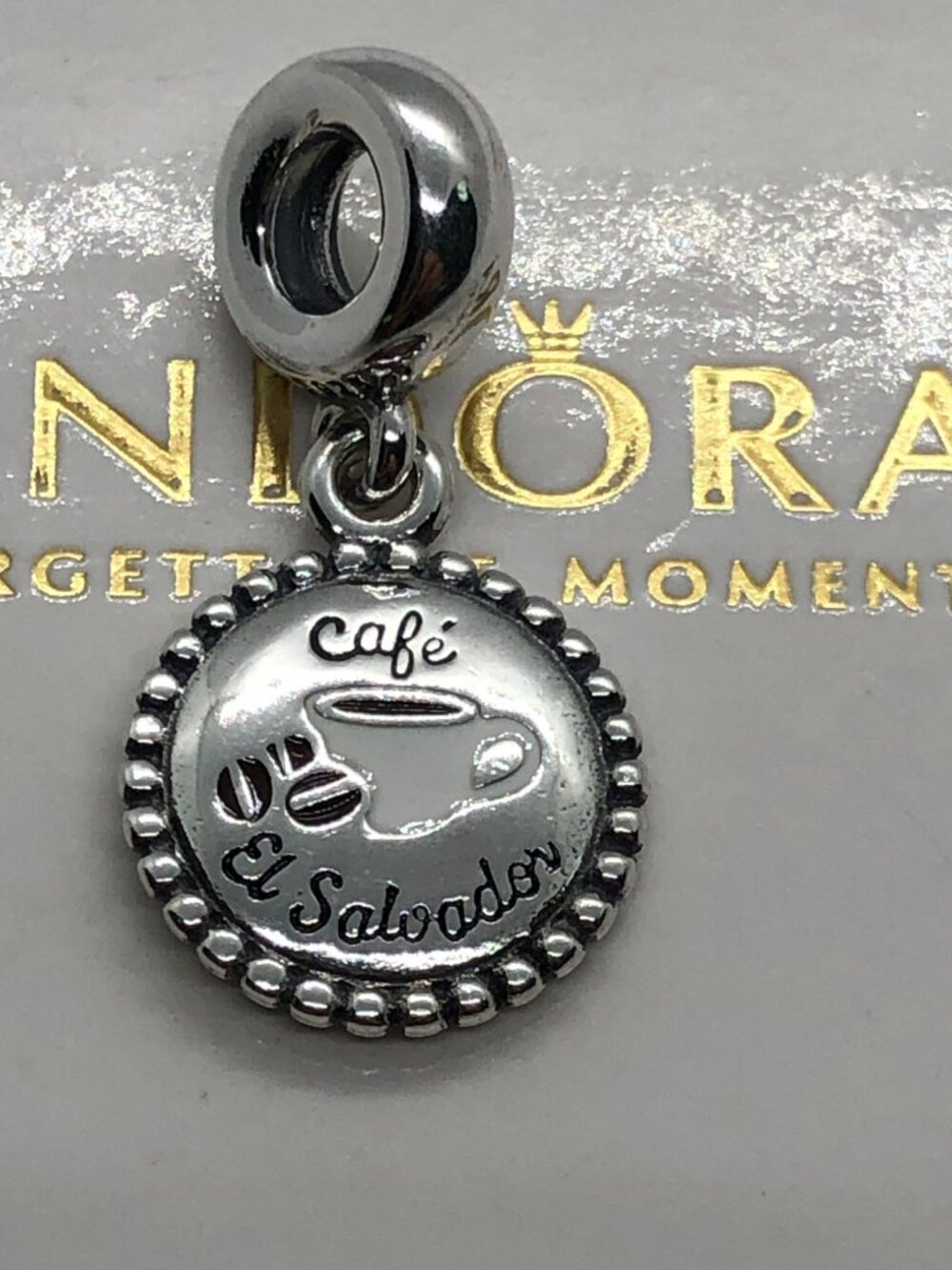 ✨🔥Pandora Cafe El Salvador Dangle Charm Coffee Charm